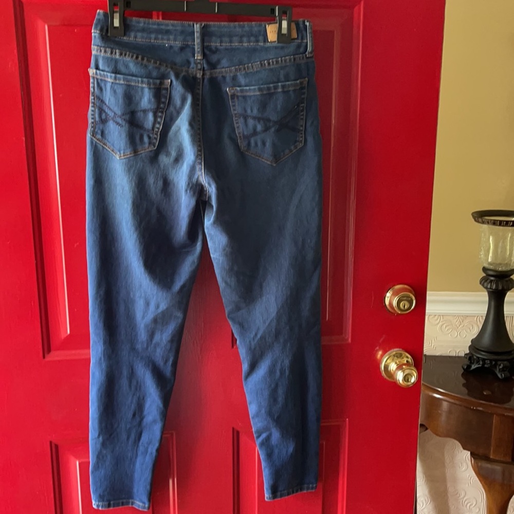 Aeropostale jeggings blue no holes sz 6 - Picture 2 of 6